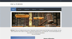 Desktop Screenshot of pattaxlaw.com