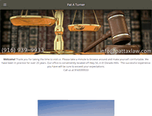 Tablet Screenshot of pattaxlaw.com